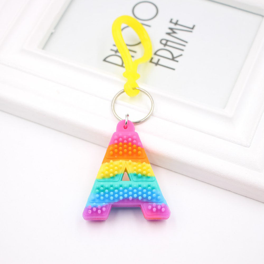 Wholesale PVC Unzip Toy Keychain